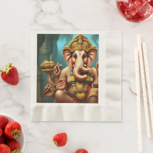 Ganesh Takes a Selfie Napkin