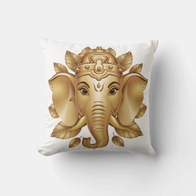 Ganesha 3 16x16 cushion (Front)