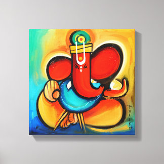 Ganesha abstract canvas print