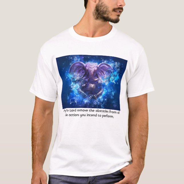 Ganesha blessing T-Shirt (Front)
