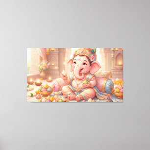 Ganesha Canvas Print