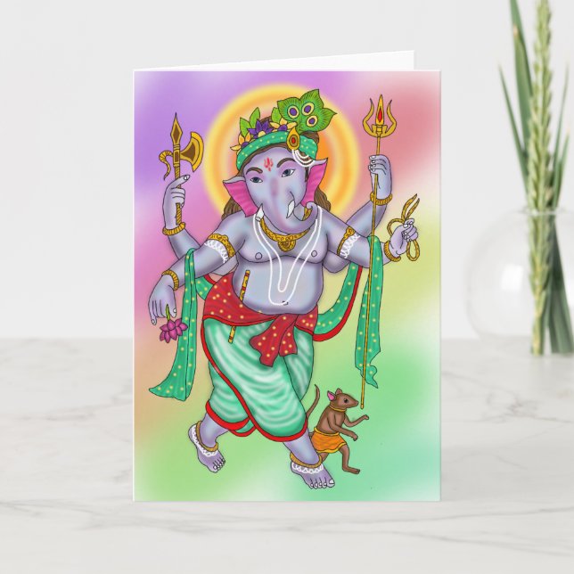 Ganesha  card (Front)