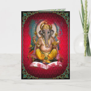 GANESHA - Card, Greeting, Note Card