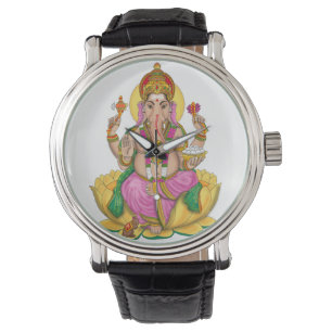 Ganesha Clock Watch