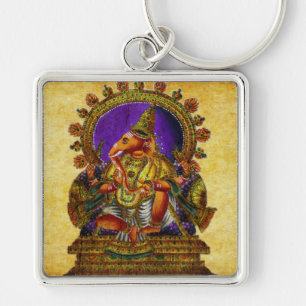Ganesha Deva antique Key Ring