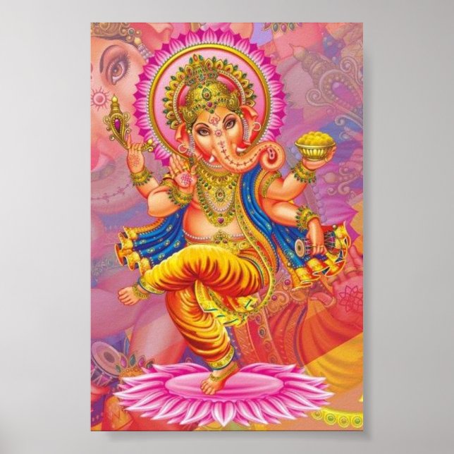 Ganesha Diosa Elefante Poster (Front)