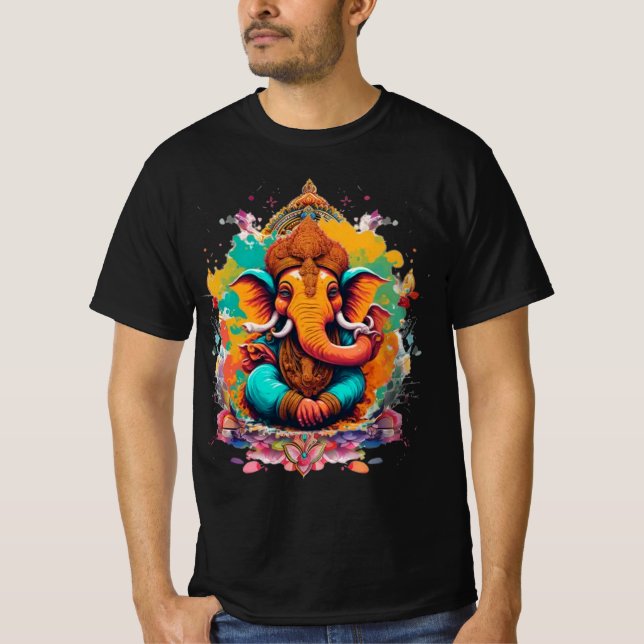 Ganesha, ganesh, ganapati remover of obstacles #1 T-Shirt (Front)