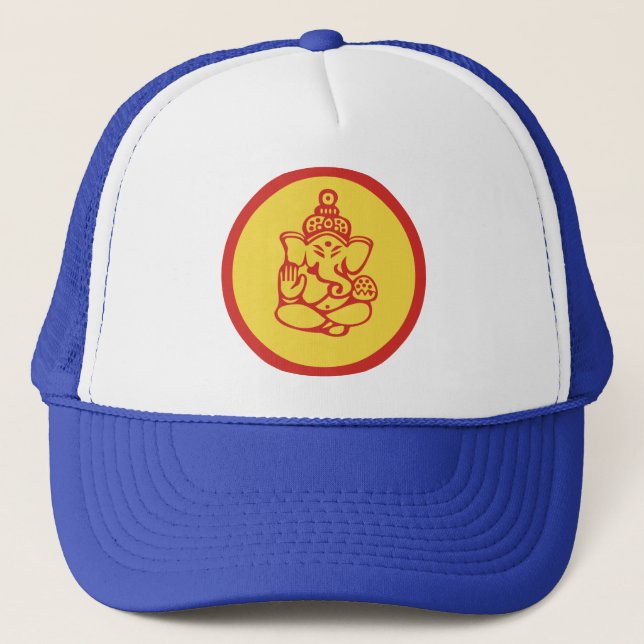Ganesha Gift Trucker Hat (Front)