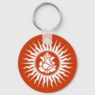 Ganesha Hindu God Sign Key Ring