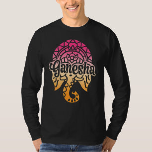 Ganesha Hinduism India Meditation Buddhism Elephan T-Shirt