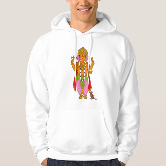 Ganesha Hoodie – Casual & Men’s Wear (Front)