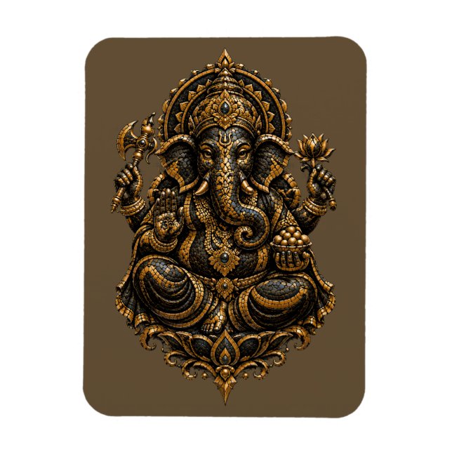 Ganesha Magnet (Vertical)
