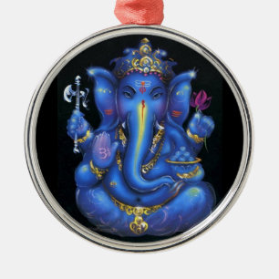 ganesha metal tree decoration
