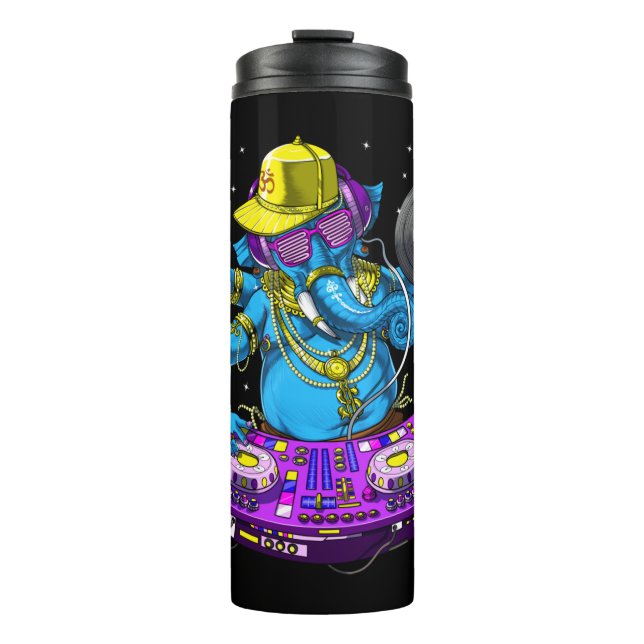 Ganesha Music DJ Thermal Tumbler (Front)