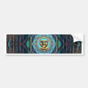 Ganesha- Om Gam Ganapataye Namah Bumper Sticker
