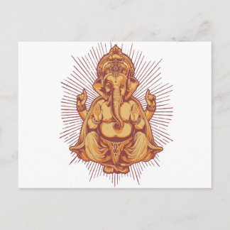 Ganesha Postcard