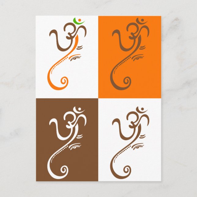 Ganesha postcard (Front)