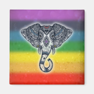 Ganesha Rainbow Magnet