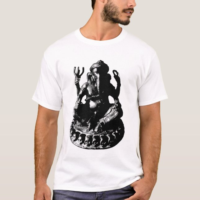 Ganesha Spiral T-Shirt (Front)