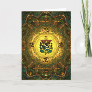 Ganesha - Success, Victory, Prosperity, Knowledge Card