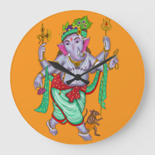 Ganesha Wall Clock