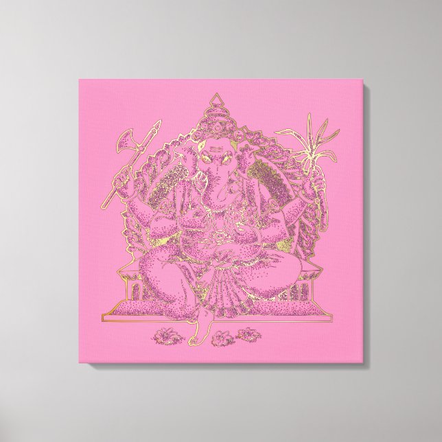 GANESHA - Wrapped Canvas (Front)