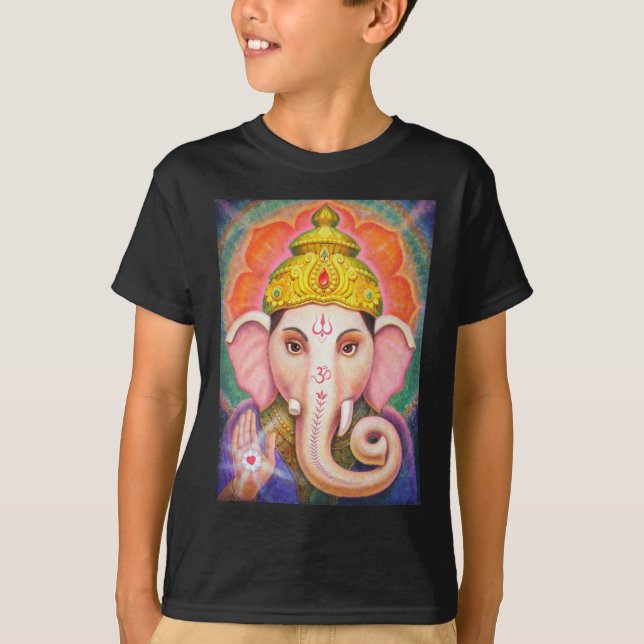 Ganesha's Blessings T-Shirt (Front)