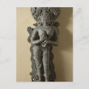 Ganga, goddess who personifies the sacred River Ga Postcard