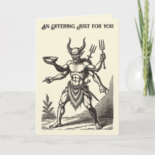 Ganga Gramma Demon Four Arms One Bold Purpose Card