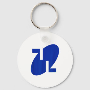 Gangnam District Flag Symbol Seoul South Korea _3 Key Ring