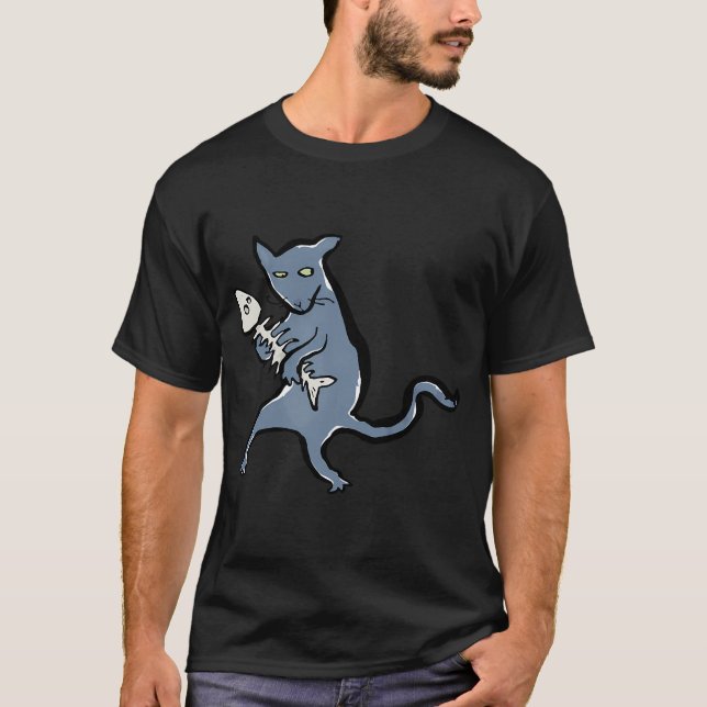 gangsta kitten T-Shirt (Front)