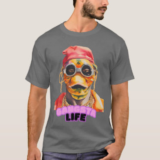 Gangsta Life Koi funny T-Shirt