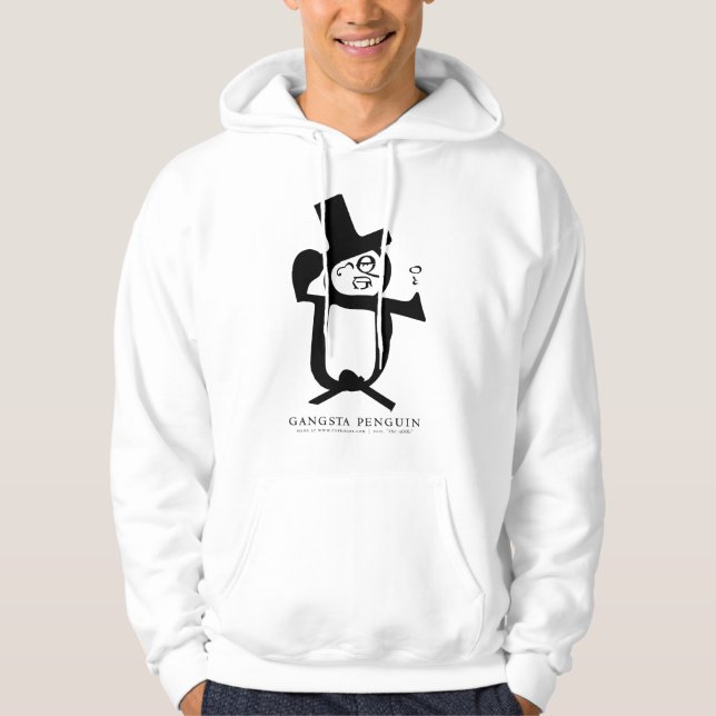 Gangsta Penguin hoodie (Front)