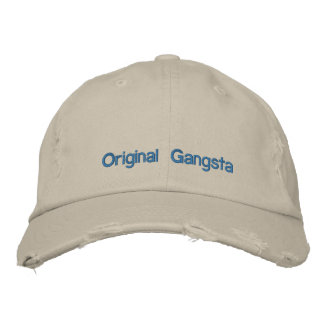 Gangsta Rap Embroidered Hat