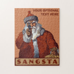Gangsta Santa custom puzzle