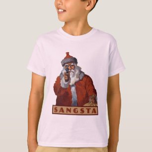 Gangsta Santa shirts & jackets