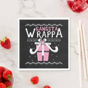 Gangsta Wrappa Napkin
