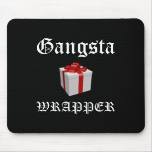 Gangsta Wrapper Christmas In July T Shirts  Mouse Pad