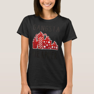 Gangsta Wrapper Xmas Funny Christmas T-Shirt