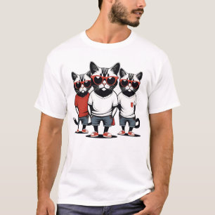 Gangster Cats T-Shirt