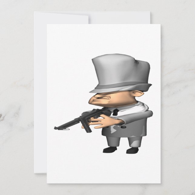 Gangster Invitation (Front)