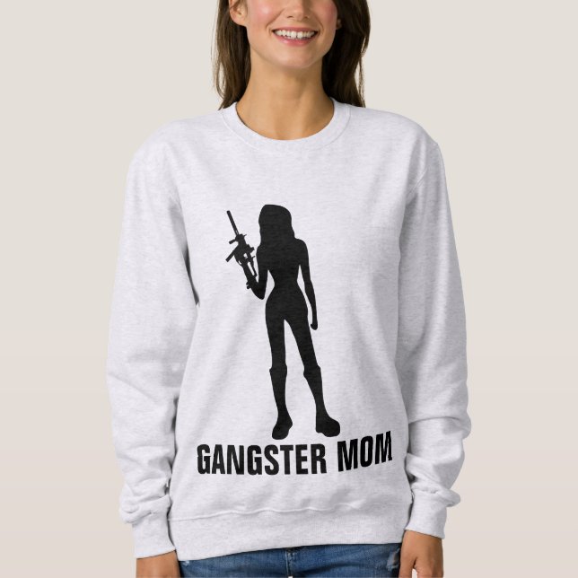 GANGSTER MOM Funny T-Shirts (Front)