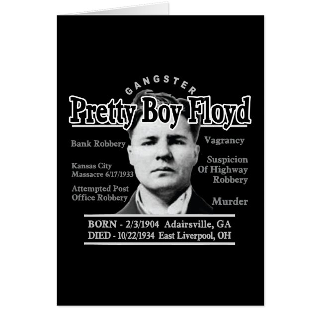 Gangster Pretty Boy Floyd (Front)