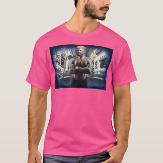Gangster Pro Donald Trump Tattoo Republican Funny  T-Shirt