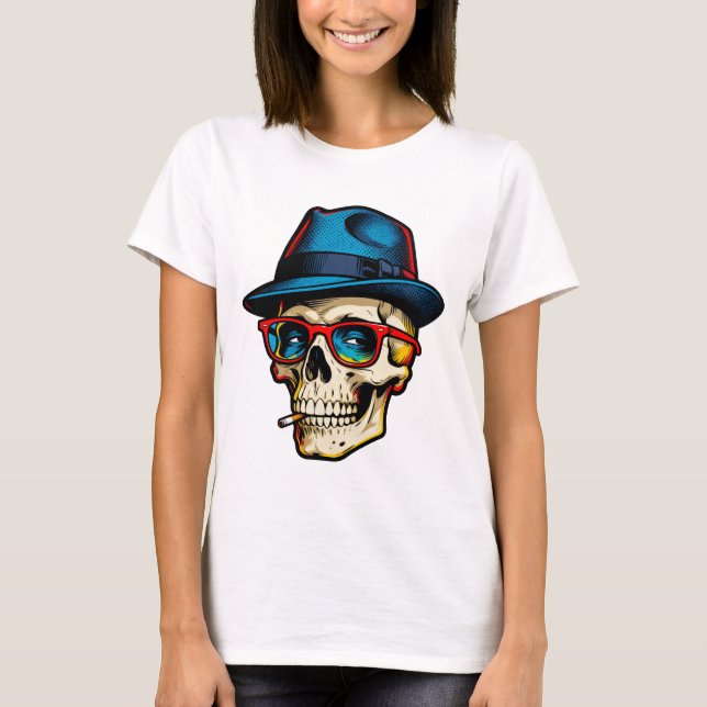 Gangster Skully T-Shirt (Front)