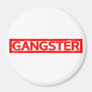 Gangster Stamp Magnet