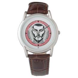 gangster with scar design watch