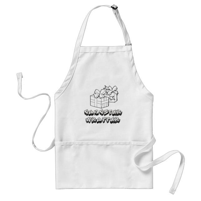 GANGSTER WRAPPER 3 -.png Standard Apron (Front)