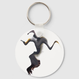 Gannets-Abstract Sea Bird Key Ring
