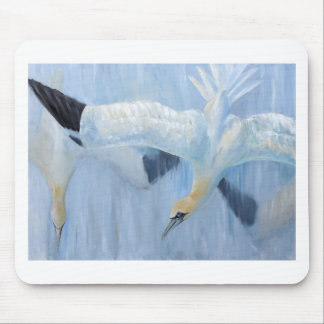 Gannets diving unique gifts for you mouse pad